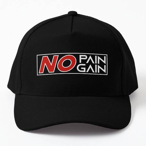 No Pain,No Gain (white logo)