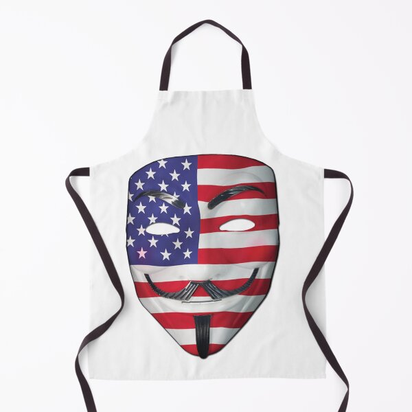 Item preview, Anonymous Mask - American Flag designed and sold by Scorpion Creative.