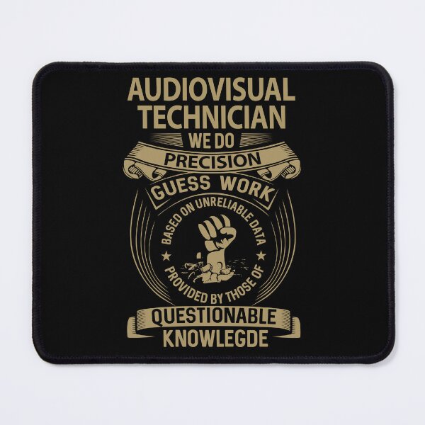 Item preview, Audiovisual Technician T Shirt - We Do Precision Job Gift Item Tee designed and sold by paneczkopat.