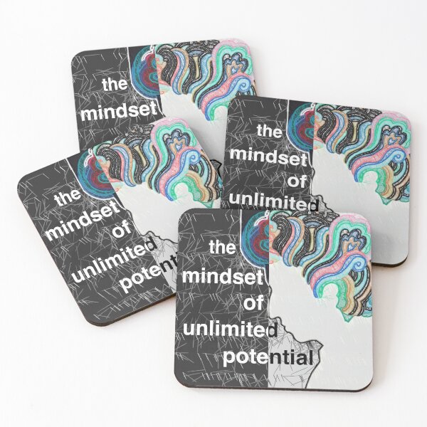 Item preview, the mindset of unlimited potential black and white edition  designed and sold by SpArtk.