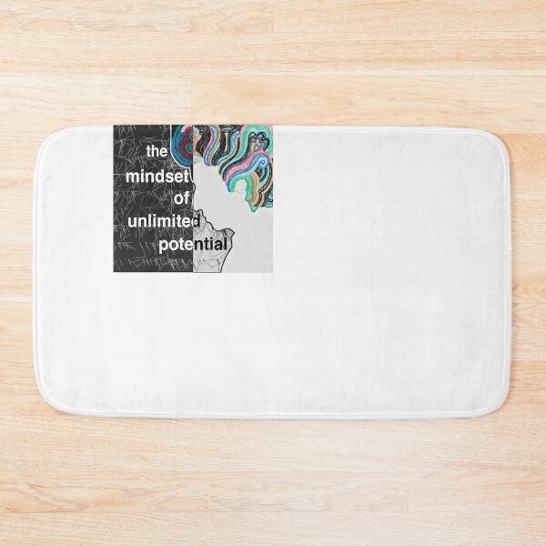 Item preview, the mindset of unlimited potential black and white edition  designed and sold by SpArtk.
