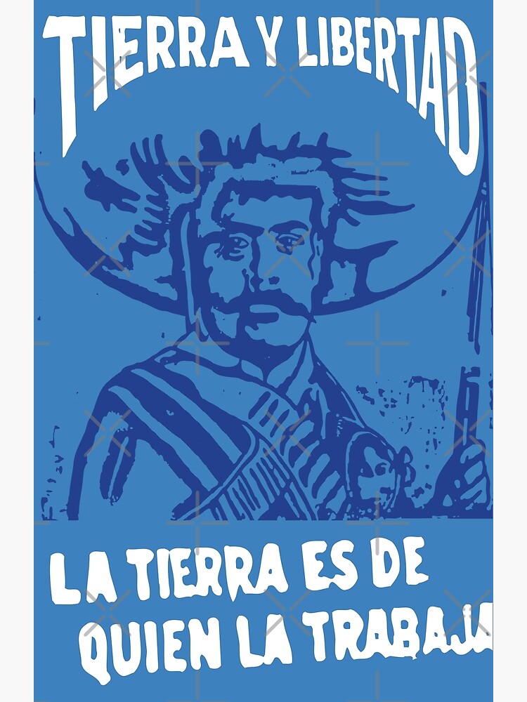 Zapata Tierra Libertad Premium Matte Vertical Poster