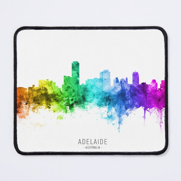 Item preview, Adelaide Australia Skyline designed and sold by ArtPrints.