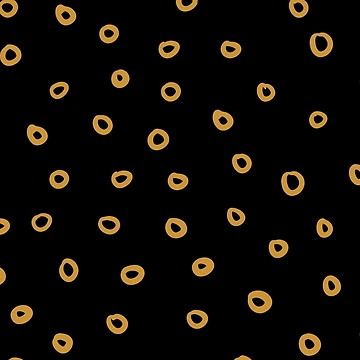 Imagen de la obra Black and Dark Orange Simple Hoop Circle Pattern Pairs DE 2022 Popular Color Alameda Ochre DET482 de ColorOfTheYears