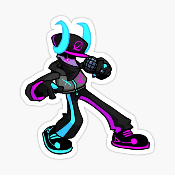 Tabi Fnf Tabi Fnf Neo Tabi Fnf Left Sticker Greeting Card By | The Best ...