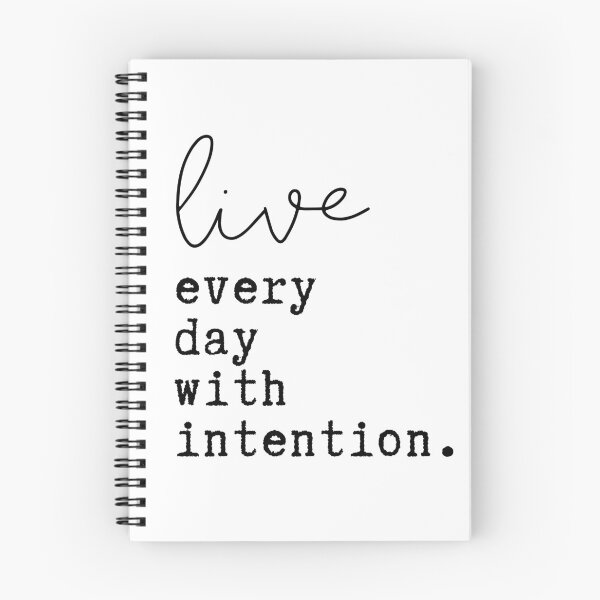 Item preview, live everyday with intention. designed and sold by successmom.