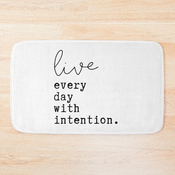 Item preview, live everyday with intention. designed and sold by successmom.