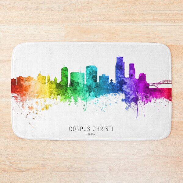 Item preview, Corpus Christi Texas Skyline designed and sold by ArtPrints.