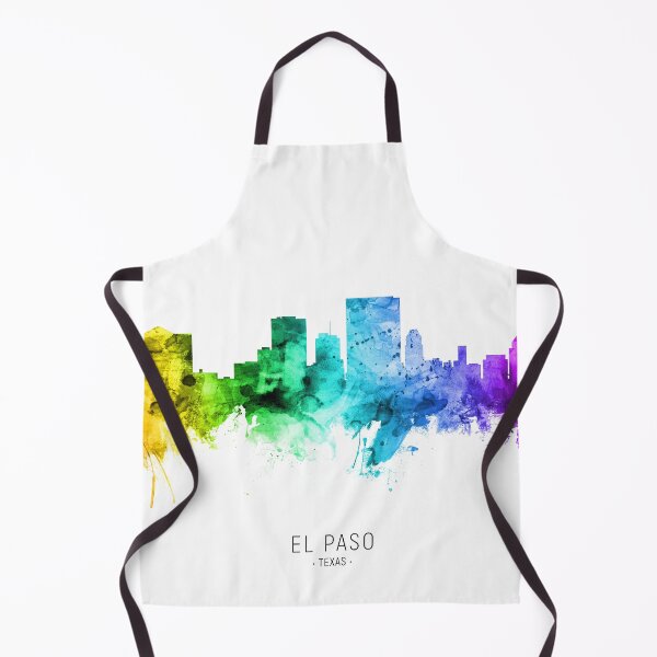 Artikelvorschau, El Paso Texas Skyline entworfen und verkauft von ArtPrints.