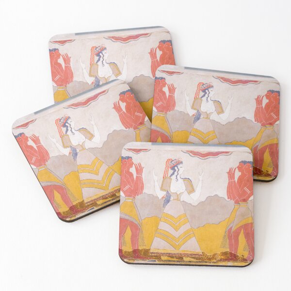Item preview, Minoan Fresco from Crete Greece designed and sold by allincrete.