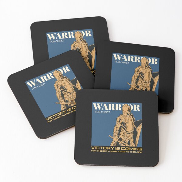 Item preview, Warrior For Christ and Victory Is Coming designed and sold by TatteredFaith.