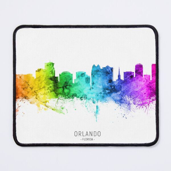 Artikelvorschau, Orlando Florida Skyline entworfen und verkauft von ArtPrints.