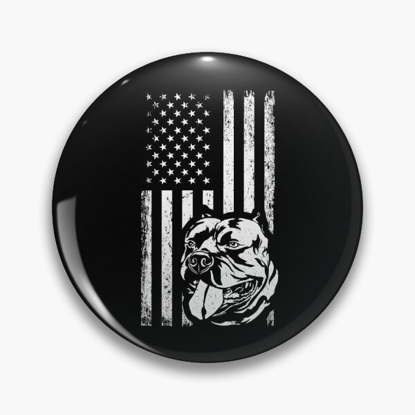 Item preview, Patriotic Flag American Pocket Bully designed and sold by More Cute Dogs.