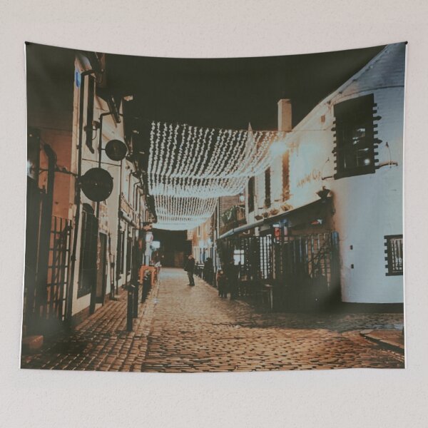 Item preview, Ashton Lane | Glasgow Travel Print  designed and sold by Emilia Oxelheim.