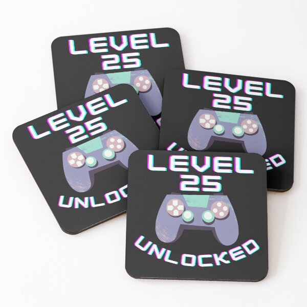 Item preview, Level 25 unlocked, Happy Birthday, Birthday 25th designed and sold by Anastasiia87.