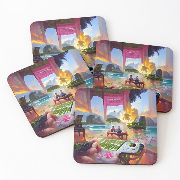 Item preview, AI generated art, The Gaming Paradise designed and sold by aiartdirection.