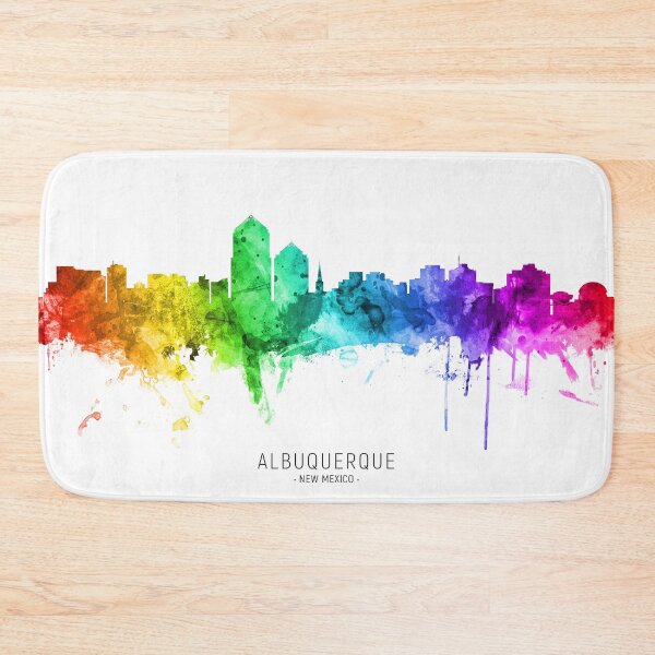 Item preview, Albuquerque New Mexico Skyline designed and sold by ArtPrints.