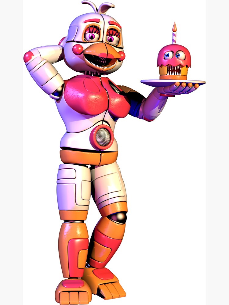 Funtime chica is super cute  Fnaf drawings, Fnaf sister location