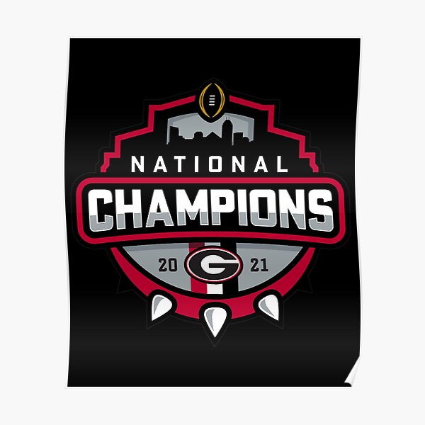 "Uga National Championship " Poster by ucefexe Redbubble