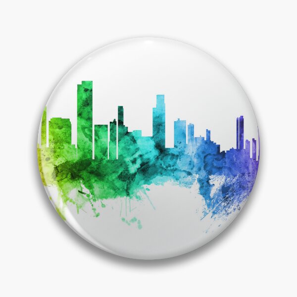 Item preview, Honolulu Hawaii Skyline designed and sold by ArtPrints.