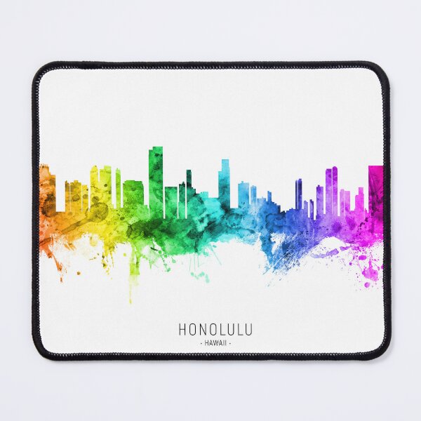 Item preview, Honolulu Hawaii Skyline designed and sold by ArtPrints.
