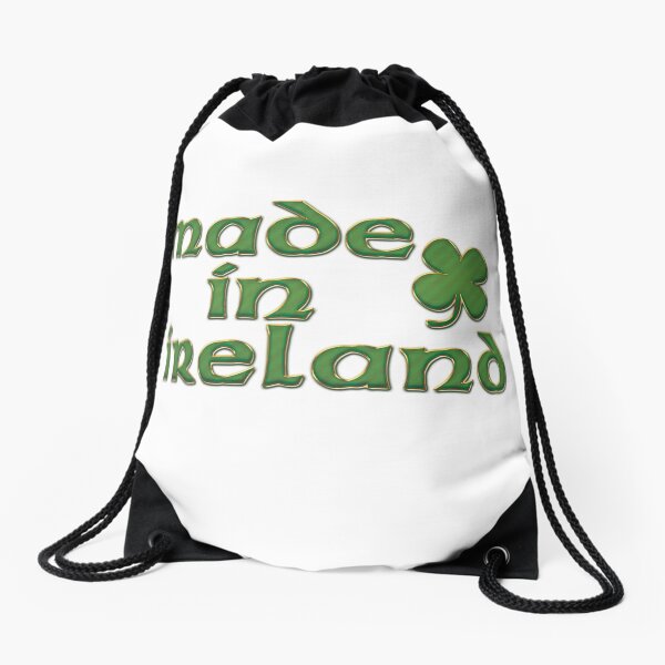 Made In Ireland Drawstring Bag