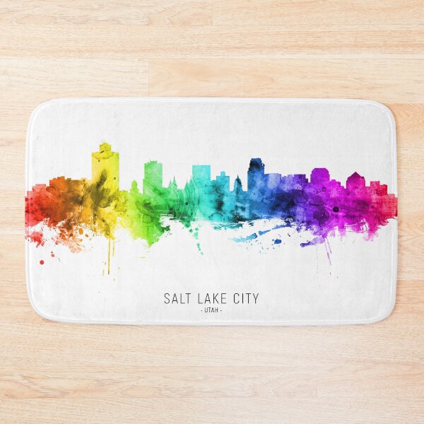 Item preview, Salt Lake City Utah Skyline designed and sold by ArtPrints.