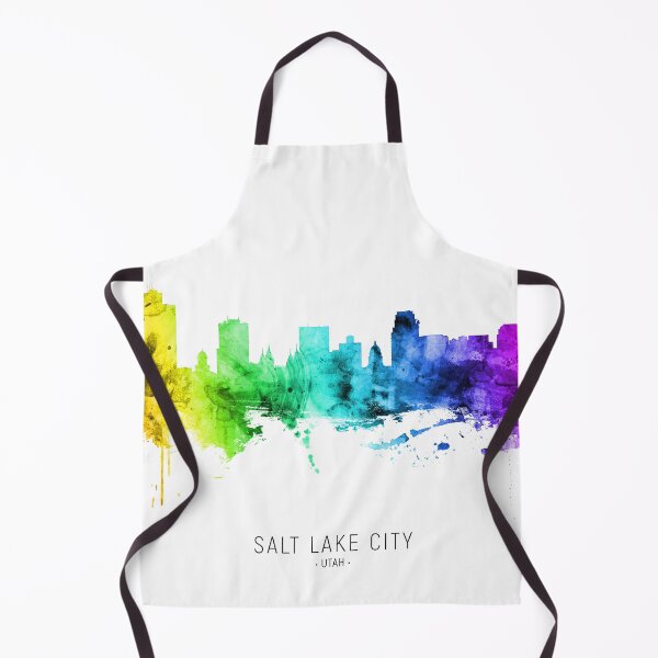 Artikelvorschau, Salt Lake City Utah Skyline entworfen und verkauft von ArtPrints.
