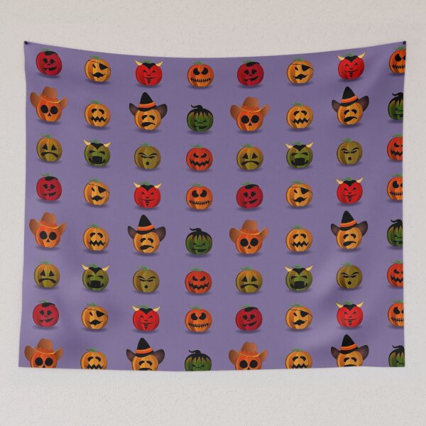 Item preview, Pumpkin Faces designed and sold by iconymous.