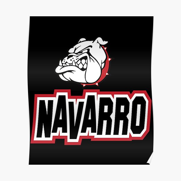 "Navarro Cheer logo" Poster by ucefexe Redbubble