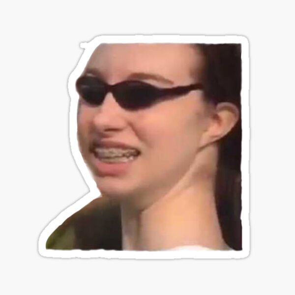 "Vine girl sticker" Sticker by MaisMakram2002 Redbubble