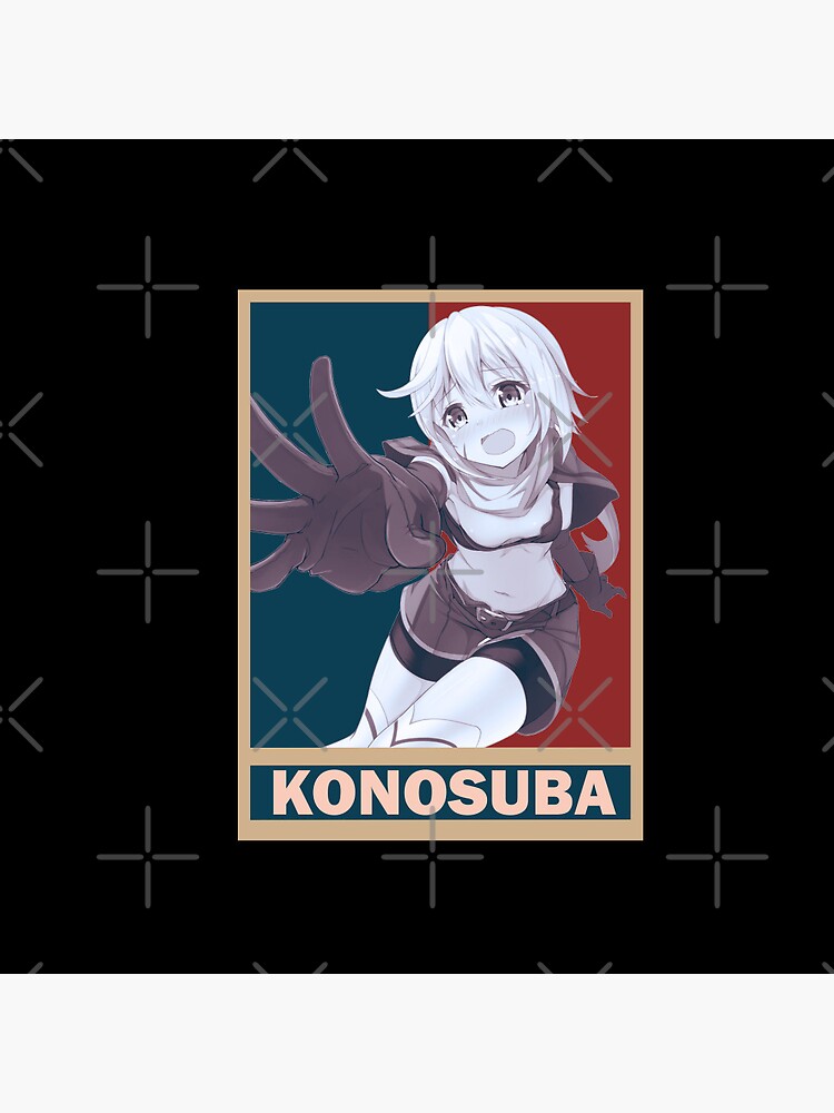 Kazuma Satou KonoSuba Kono Subarashii Vintage Vector Anime Design