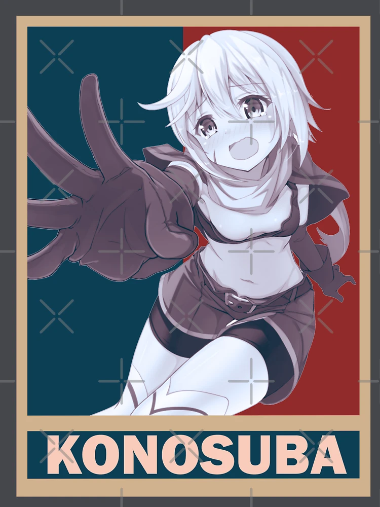 Yunyun KonoSuba Kono Subarashii Vintage Vector Anime Design Poster for  Sale by Raiden Designer Shop