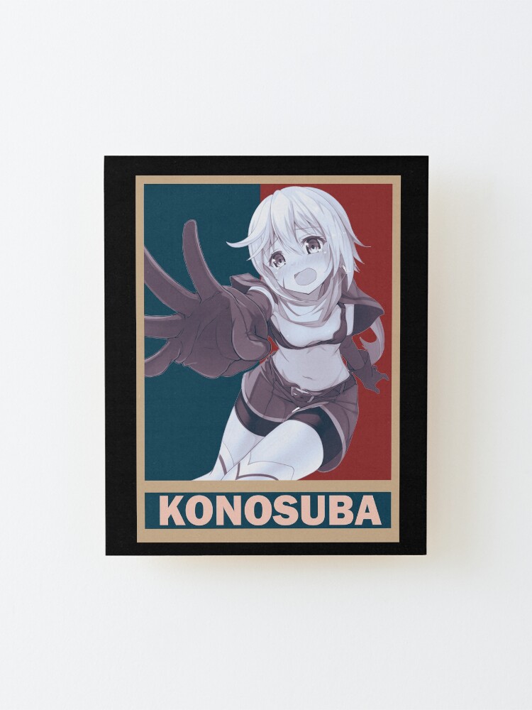 Kazuma Satou KonoSuba Kono Subarashii Vintage Vector Anime Design |  Greeting Card