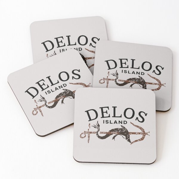 Item preview, Delos island Greece dolphin mosaic no1 designed and sold by angelisart.
