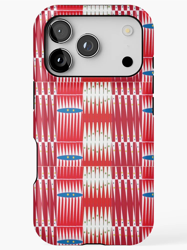 Thumbnail 1 of 4, iPhone Case, Pattern Graphic Design designed and sold by WRUSGraphics.