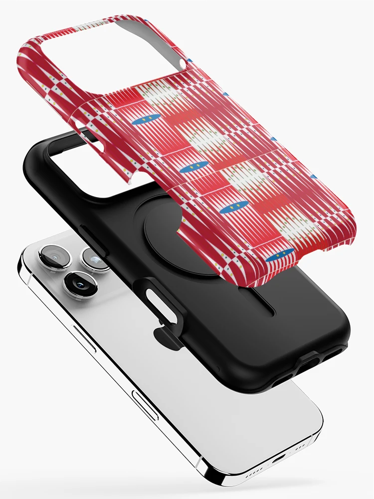 Thumbnail 2 of 4, iPhone Case, Pattern Graphic Design designed and sold by WRUSGraphics.