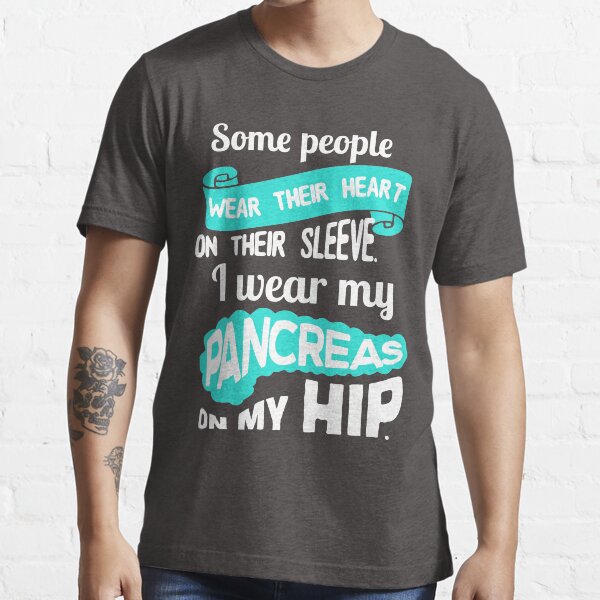 "Wear my pancreas on my hip diabetes diabetes t1d insulin pump humor