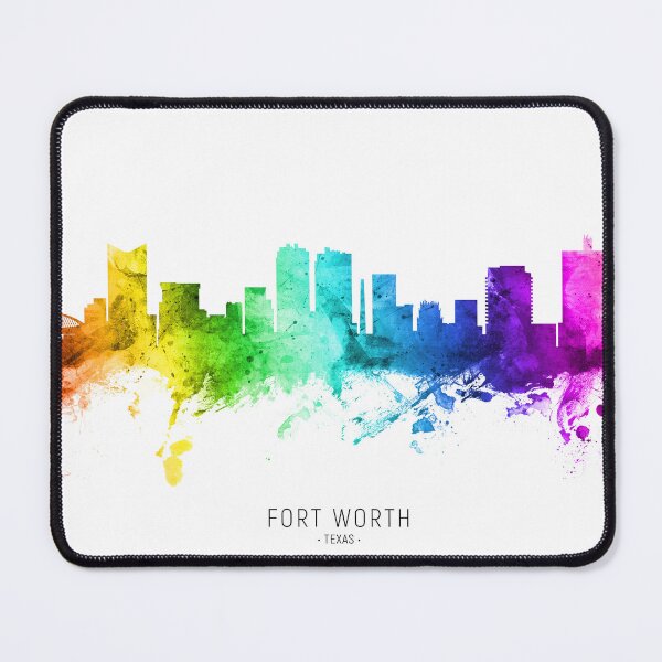 Item preview, Fort Worth Texas Skyline designed and sold by ArtPrints.