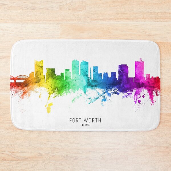 Item preview, Fort Worth Texas Skyline designed and sold by ArtPrints.