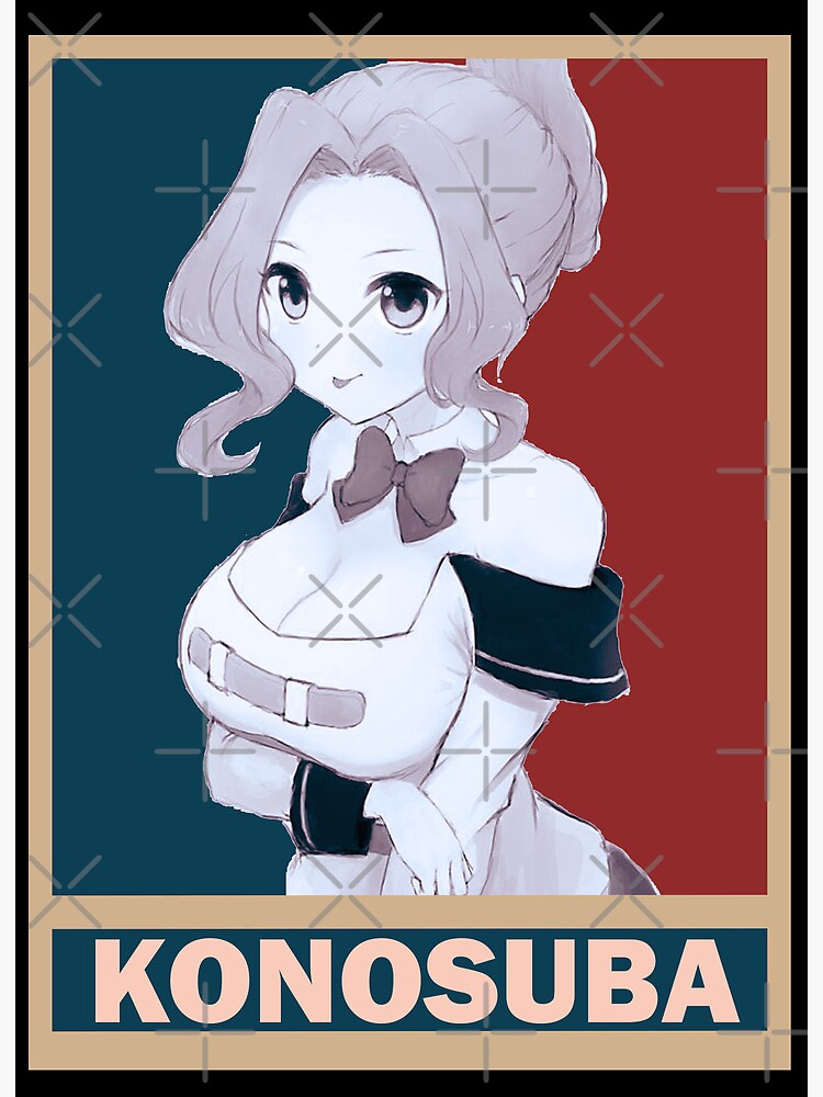 Kazuma Satou KonoSuba Kono Subarashii Vintage Vector Anime Design Poster  for Sale by Raiden Designer Shop