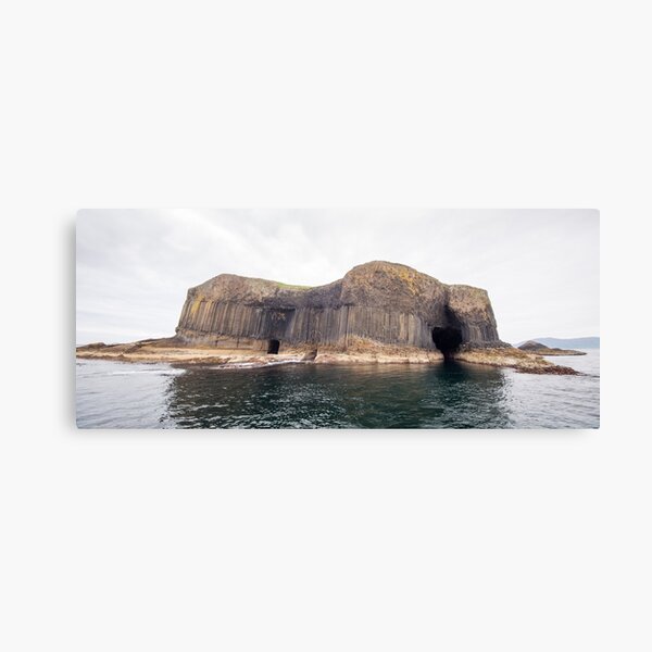 Staffa and the cave Canvas Print
