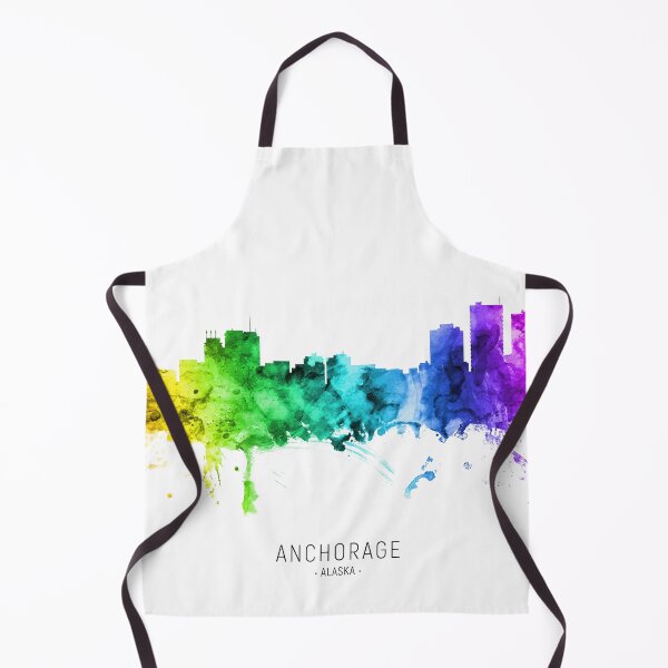 Item preview, Anchorage Alaska Skyline designed and sold by ArtPrints.