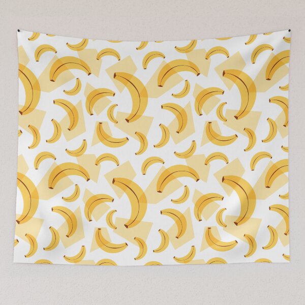 Item preview, Cute Banana Pattern Pastel Yellow  designed and sold by Marion Pechou.
