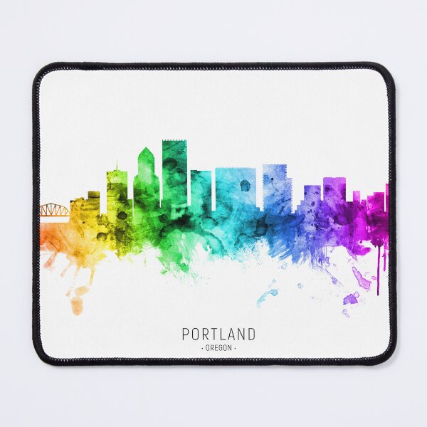Item preview, Portland Oregon Skyline designed and sold by ArtPrints.