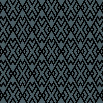 Vorschaubild zum Design Black and Dark Blue Diamond Shape Tile Pattern Pairs DE 2022 Popular Color Blue Tapestry DET545 von ColorOfTheYears
