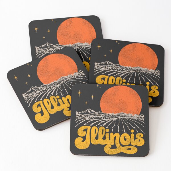 Item preview, Vintage State of Illinois Mid Century Distressed Aesthetic designed and sold by ourkid.
