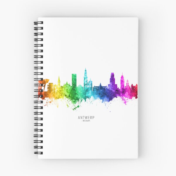 Item preview, Antwerp Belgium Skyline designed and sold by ArtPrints.