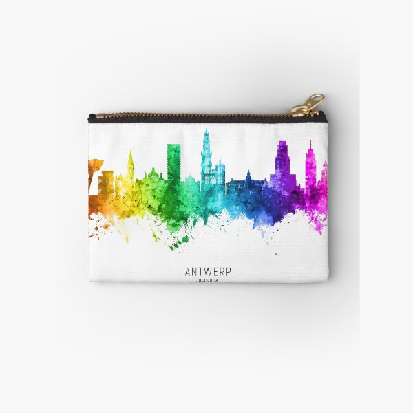 Item preview, Antwerp Belgium Skyline designed and sold by ArtPrints.