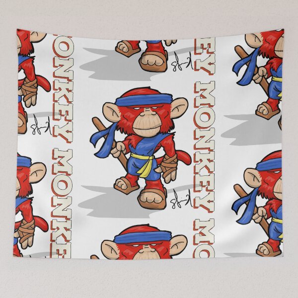 Item preview, Monkey warrior text  designed and sold by Pittstop.